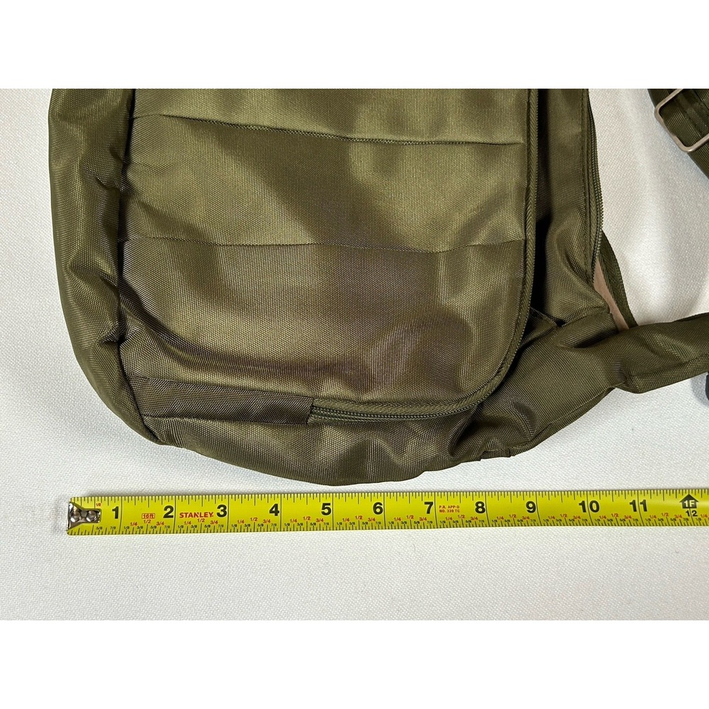 Travelon Anti-Theft Bag, Olive Green, Tan Interior, Great Condition - Picture 11 of 11
